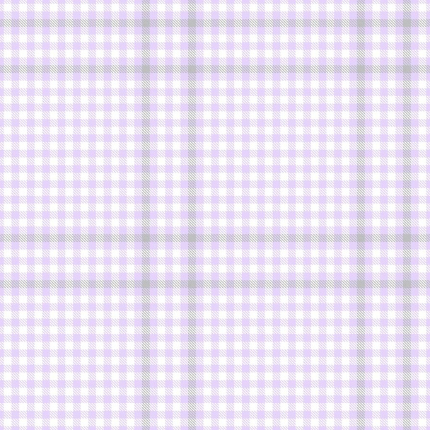 Purple Glen Plaid ανάγλυφο σχέδιο κατάλληλο για υφάσματα μόδας και γραφικά - Διάνυσμα, εικόνα