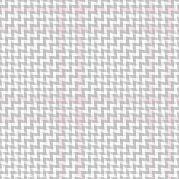 Pink Glen Plaid texturált zökkenőmentes minta alkalmas divat textil és grafika - Vektor, kép