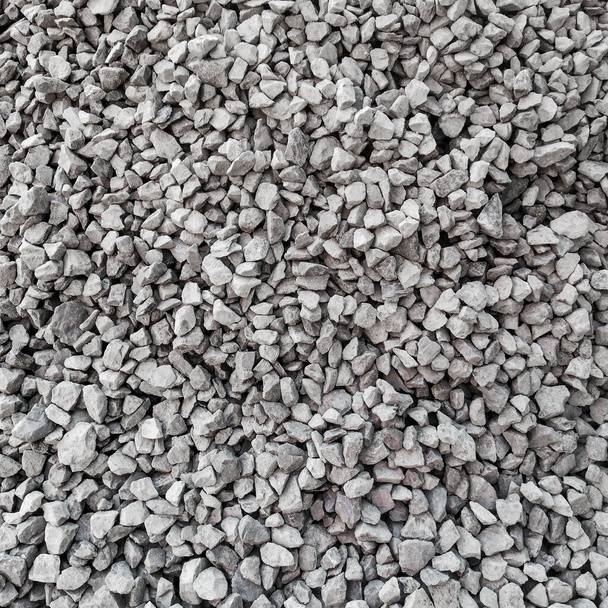 texture of gravel stones on ground background - Photo, Image
