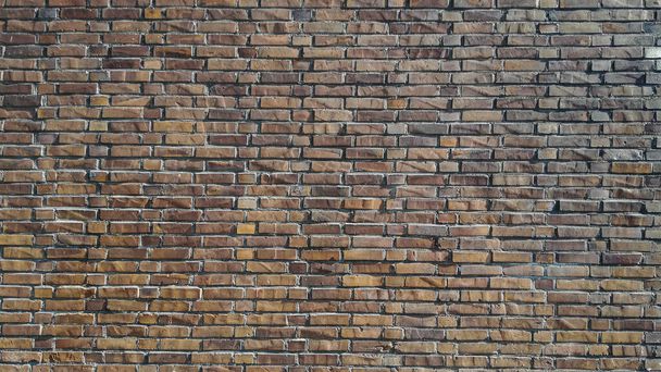 old red brick wall background - 写真・画像