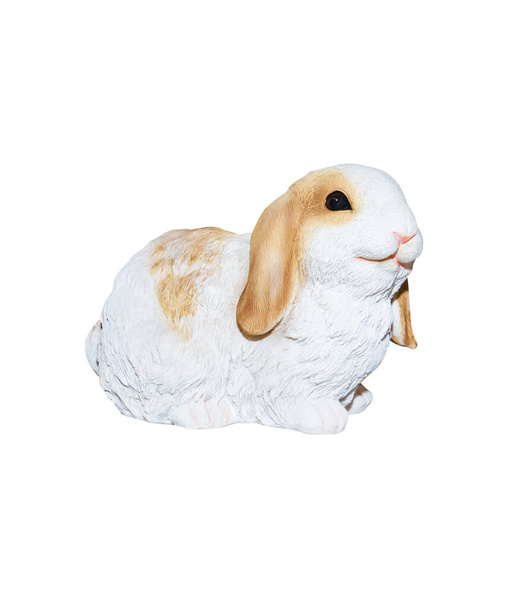 rabbits stucco isolated on a white background - Photo, Image