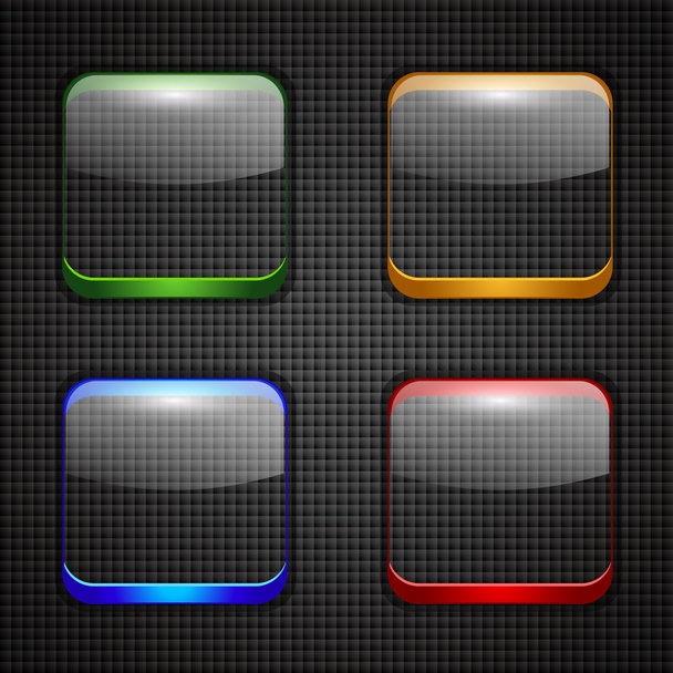 App buttons - ベクター画像
