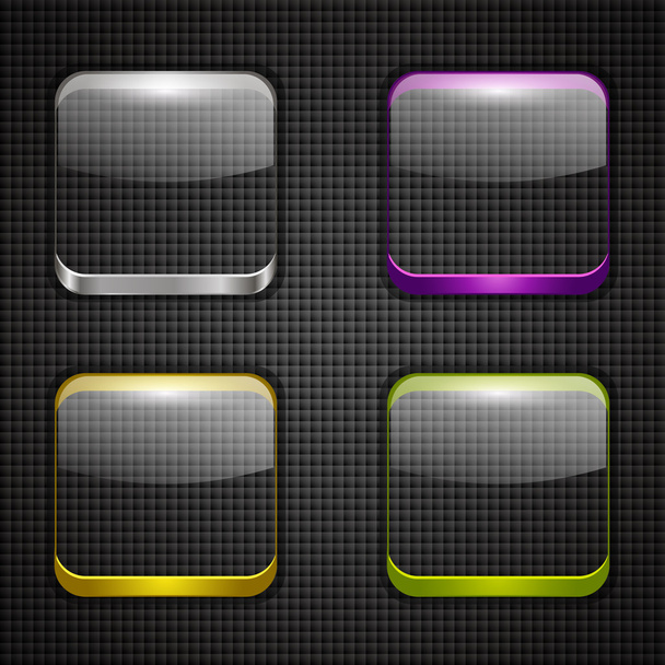 App buttons - Vetor, Imagem