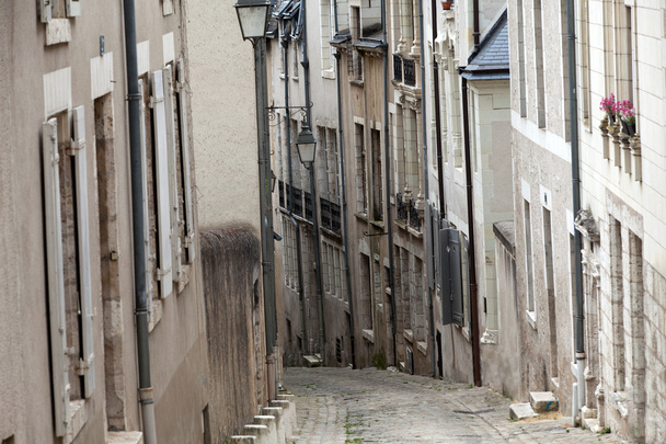 Живописная улица в старом городе Блуа. Луара против Франции
 - Фото, изображение