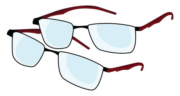 Γυαλιά όρασης, εικονογράφηση, διάνυσμα σε λευκό φόντο - Διάνυσμα, εικόνα