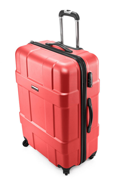 Suitcase with opened handle - Foto, Imagen