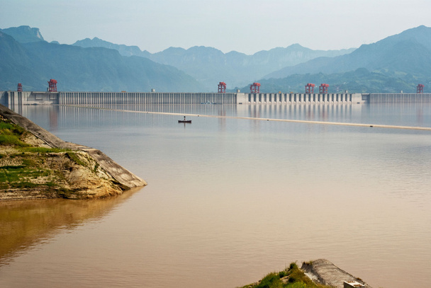 Three Gorges Dam at Yangtze River in China - Photo, Image