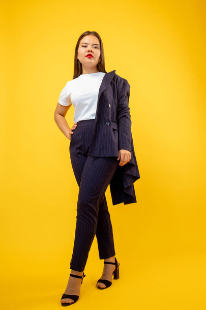 successful woman business fashion ambitious lady - Fotó, kép