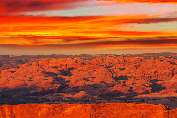 Песчаники в Юте, США. Необычные пейзажи. - Фото, изображение