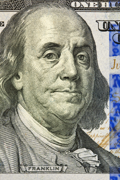 Портрет Бенджамина Франклина
 - Фото, изображение