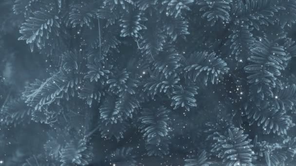 Абстрактный фон обледенения и выпадения снега - Кадры, видео