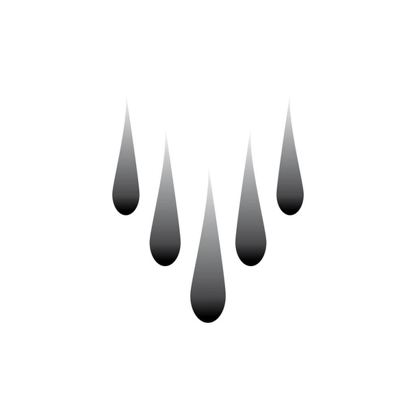 Wasser Tropfen Logo Vorlage Vektor Illustration Design - Vektor, Bild
