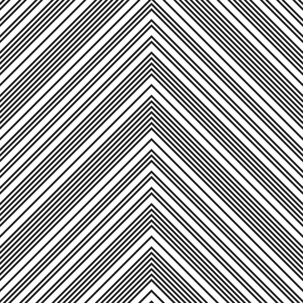 Μαύρο και άσπρο Chevron διαγώνιο ριγέ αδιάλειπτη μοτίβο φόντο κατάλληλο για υφάσματα μόδας, γραφικά - Διάνυσμα, εικόνα