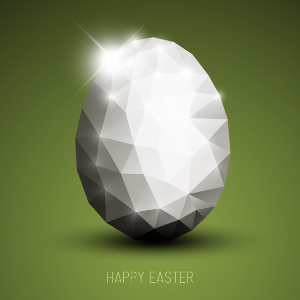 Modern easter egg illustration - Vector, Image