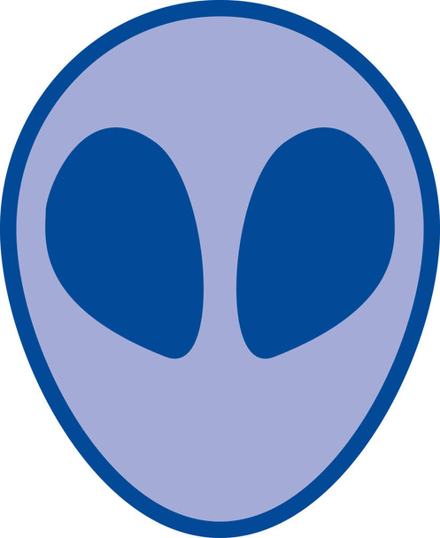 Illustration vectorielle icône extraterrestre - Vecteur, image