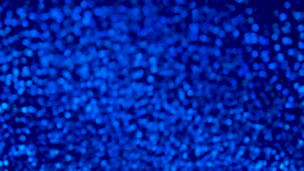 Blue Sequins texture background. 4k resolution video. Beautiful shiny navy background of shiny sequins. - Footage, Video