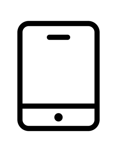 mobile phone icon vector illustration - Vector, Image