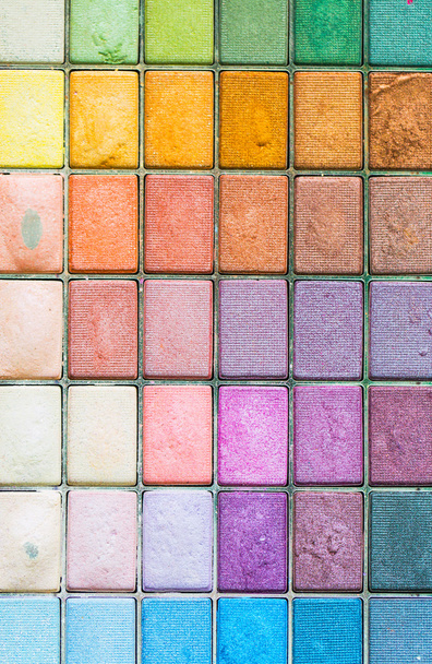 Makeup colorful eyeshadow palettes - Foto, afbeelding