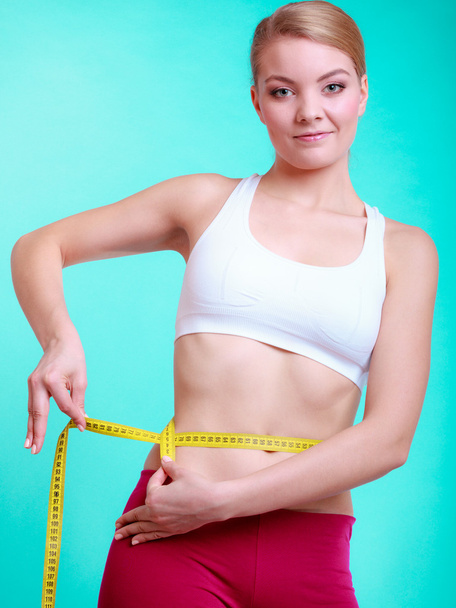 Diet. Fitness woman - Foto, afbeelding