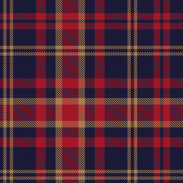 Christmas Glen Plaid textured seamless pattern suitable for fashion textiles and graphics - Vector, Image