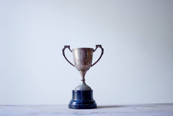 A studio photo of a trophy cup - Photo, Image