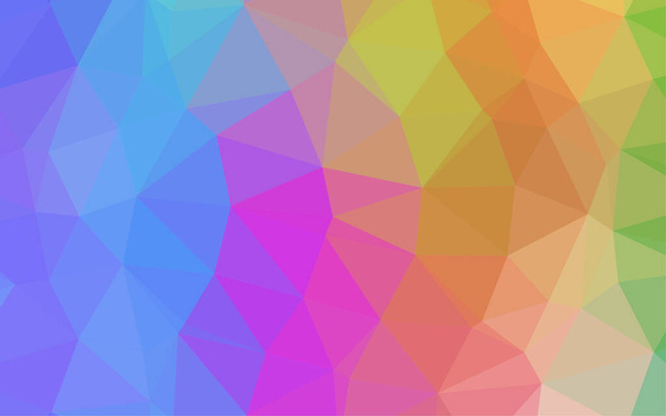 colorful polygonal mosaic background, vector illustration - Vektör, Görsel