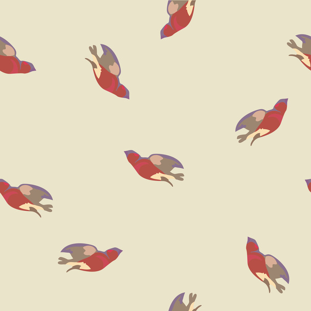 Vector background with birds - Vector, Image