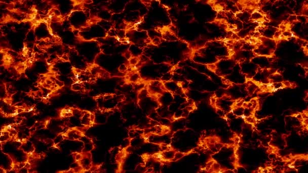 Deszcz kropla na wodzie płomień lawa wyrwać blask mineralne tekstury na ciemnym marmurze ruchome tło - Materiał filmowy, wideo