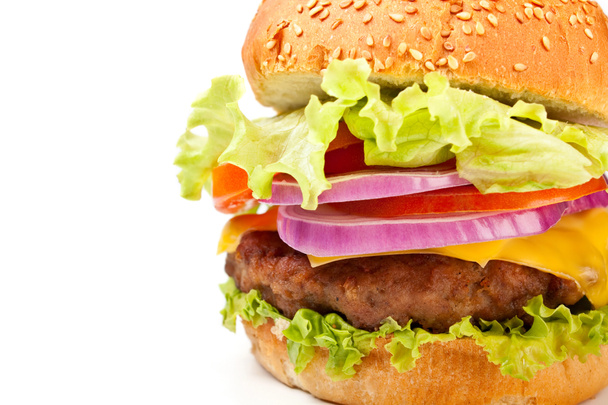 μεγάλο cheeseburger - Φωτογραφία, εικόνα