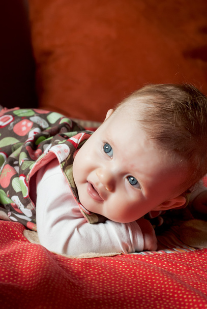 Cute caucasian baby girl - Foto, Bild