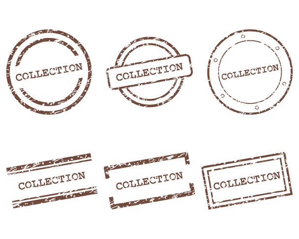 Колекційні марки як векторна ілюстрація
 - Вектор, зображення