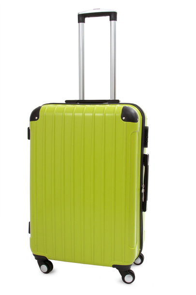 green suitcase - 写真・画像