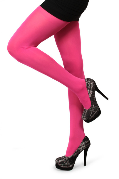 pink stockings - Φωτογραφία, εικόνα
