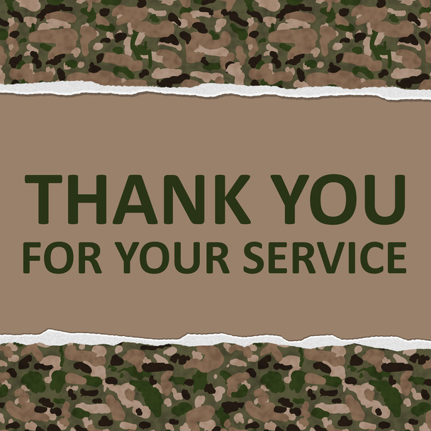 Thank You for Your Service - Photo, Image