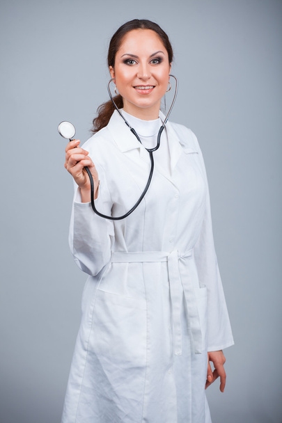 Doctor with stethoscope - Фото, зображення