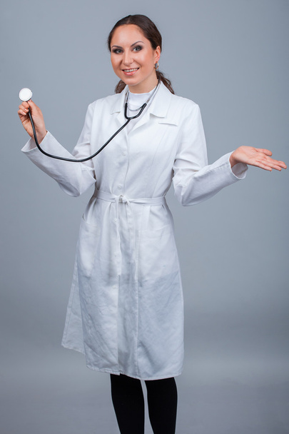 Doctor with stethoscope - Valokuva, kuva