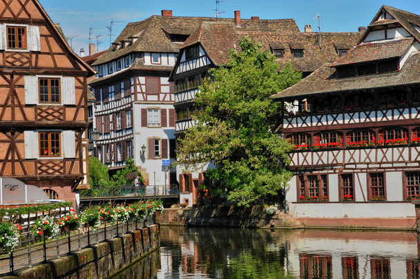 Elsass, altes und historisches Viertel in Straßburg - Foto, Bild