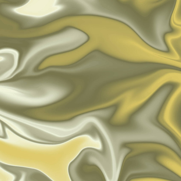  ouro verde rodopiando abtrair fundo gradiente metálico - Vetor, Imagem