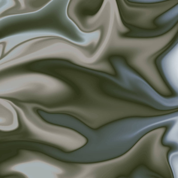 gris oscuro remolino abstracto gradiente metálico fondo - Vector, imagen