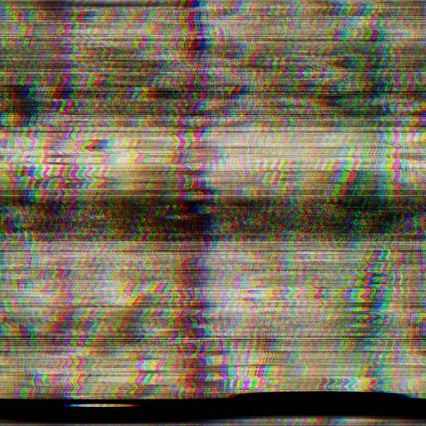 Θόρυβος οθόνης υπολογιστή χωρίς ραφή techno glitch RGB - Φωτογραφία, εικόνα
