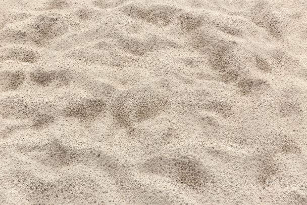 Sand background texture after rain. Wet Sandy beach - Photo, Image