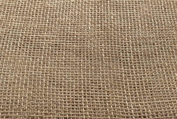 abstract background of burlap fabric close up - Photo, Image