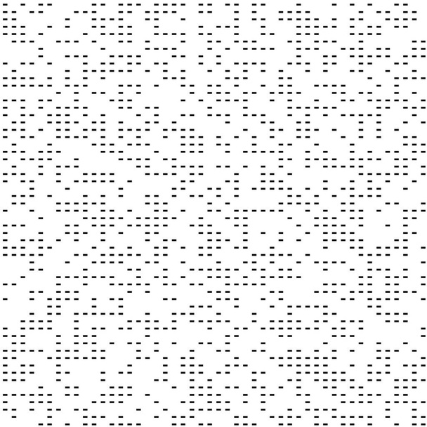 Nahtloses Muster mit horizontalen schwarzen Linien - Vektor, Bild
