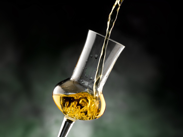 Glass with brandy - Photo, Image