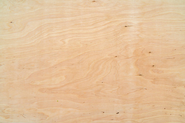 Light plywood texture. Patterned wooden background. Wood product. - Photo, Image