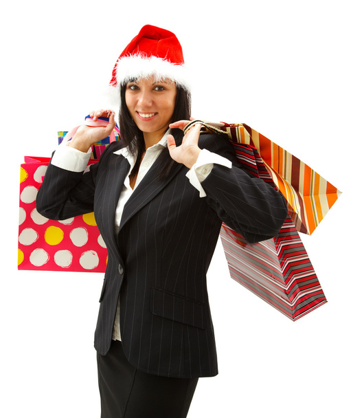 Christmas shopping - Foto, Imagem