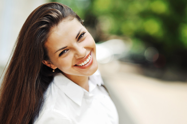 Beautiful happy smiling teen girl - Fotografie, Obrázek
