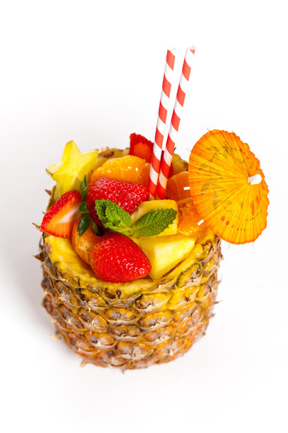 Cóctel de frutas
 - Foto, Imagen