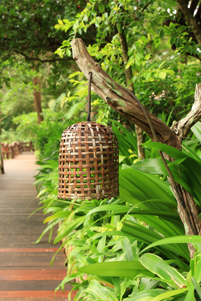 Декоративный бамбук в тайском стиле
. - Фото, изображение