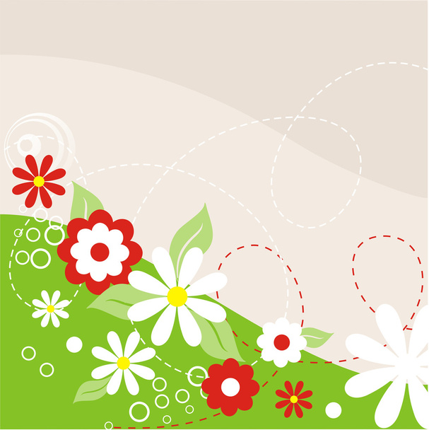 floral background - Vector, Imagen